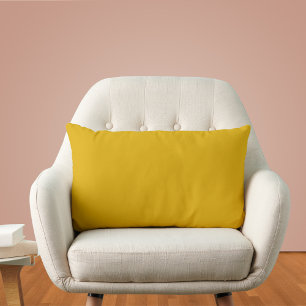 Mustard Yellow Solid Color Kussen