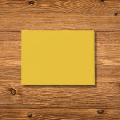 Mustard Yellow Solid Color Post-it® Notes