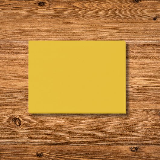 Mustard Yellow Solid Color Post-it® Notes
