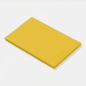 Mustard Yellow Solid Color Post-it® Notes (Schuin)