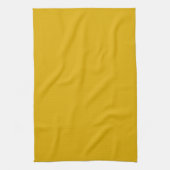 Mustard Yellow Solid Color Theedoek (Verticaal)