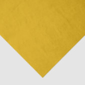 Mustard Yellow Solid Color Tissuepapier (Detail)