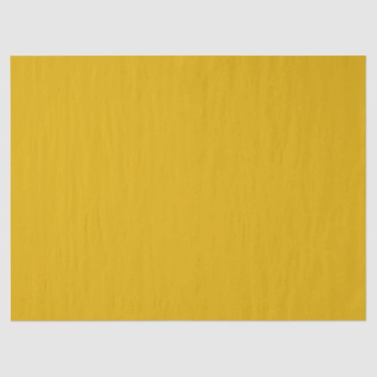 Mustard Yellow Solid Color Tissuepapier (Voorkant)