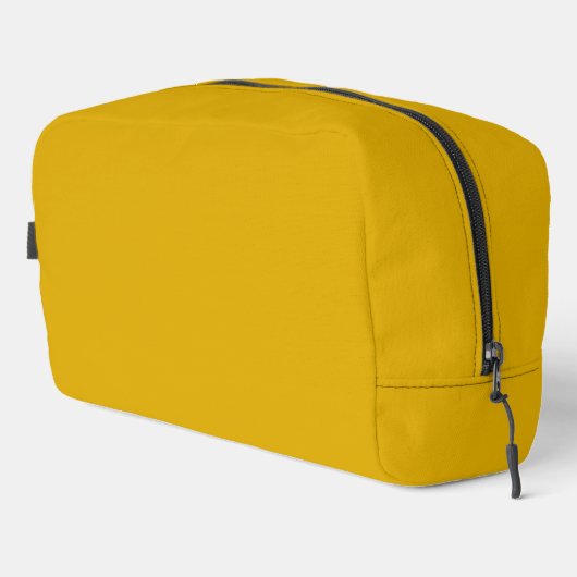 Mustard Yellow Solid Color Toilettasje (Rechterhoek)