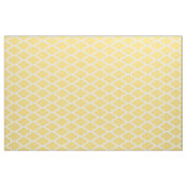 Mustard Yellow, wat Marokkaans Quatrefoil Pattern Stof (Yard (91,4 cm))