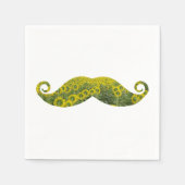 Mustcahes Cocktail Papier Servetten (Voorkant)