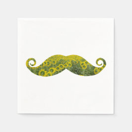 Mustcahes Cocktail Papier Servetten