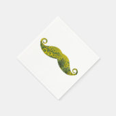 Mustcahes Cocktail Papier Servetten (Hoek)