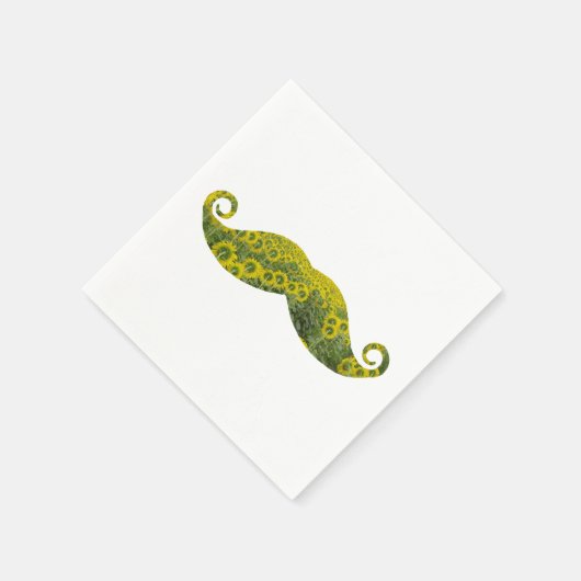 Mustcahes Cocktail Papier Servetten (Hoek)