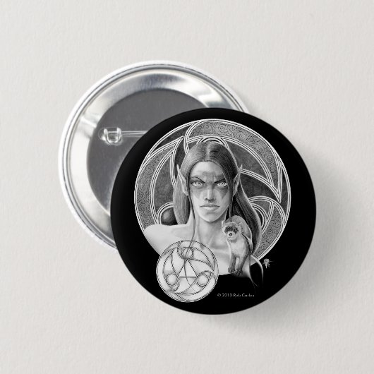 Musteleila Button (Voorkant /achterkant)