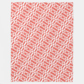 muster chain fleece deken (Voorkant)