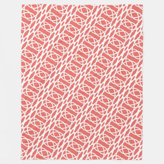 muster chain fleece deken (Voorkant)