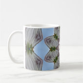 Muster in Grau und Blau Koffiemok (Links)