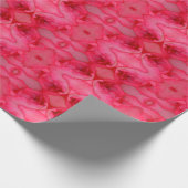 Muster in Rot Cadeaupapier (Hoek)