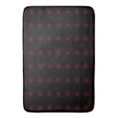 Muster in schwarz und rosa badmat (Voorkant Verticaal)