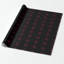 Muster in Schwarz und Rosa Cadeaupapier