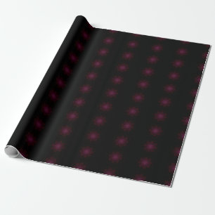 Muster in Schwarz und Rosa Cadeaupapier