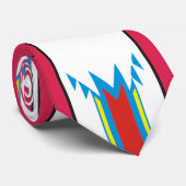 Muster Indianer pattern Native American Stropdas (Opgerold)