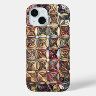 Muster, Orient, Oriental, Mosaik iPhone 15 Case