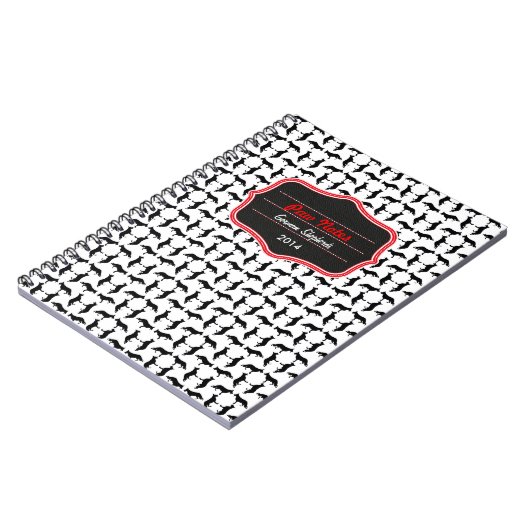 Muster Schäferhund Notitieboek (Linkerzijde)