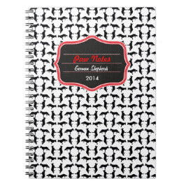 Muster Schäferhund Notitieboek