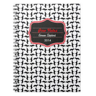 Muster Schäferhund Notitieboek