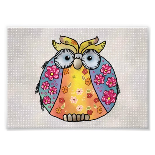 Mustereule Foto Afdruk (Voorkant)