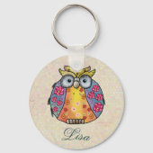 Mustereule Sleutelhanger (Voorkant)