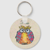 Mustereule Sleutelhanger (Voorkant)