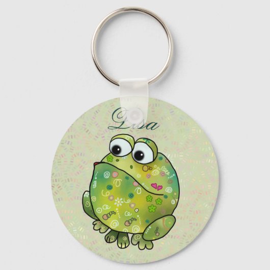 Musterfrosch Sleutelhanger (Voorkant)