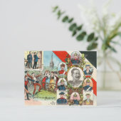 mustering briefkaart (Staand voorkant)