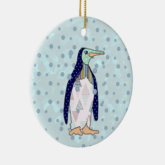 Musteringuin Keramisch Ornament (Rechts)