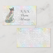 Musterkatze Visitekaartje (Voorkant / Achterkant)