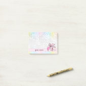 Musterlile Post-it® Notes (Op bureau)