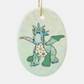 Mustermixdrache Keramisch Ornament (Achterkant)