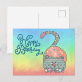 Mustermixkatze Postkarte Briefkaart (Voorkant / Achterkant)