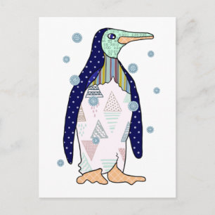 Musterpinguïn Briefkaart