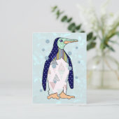 Musterpinguïn Briefkaart (Staand voorkant)