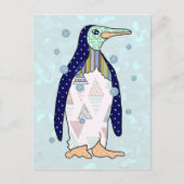 Musterpinguïn Briefkaart (Voorkant)