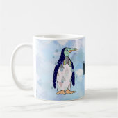 Musterpinguin Kaffeetasse Koffiemok (Links)