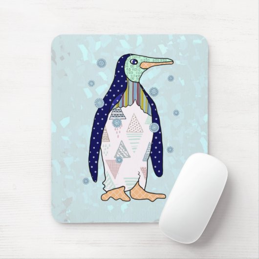 Musterpinguïn Muismat (Met muis)