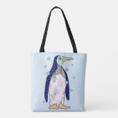 Musterpinguin Tote Bag (Achterkant)