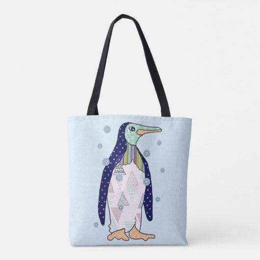 Musterpinguin Tote Bag (Achterkant)