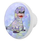 Musterrobbe Keramische Knop (Rechts)