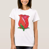 Musterrose T-shirt (Voorkant)