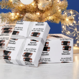 Musubi laat me genieten van mijn spammusubi cadeaupapier