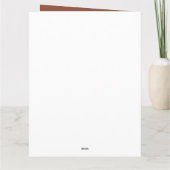 Musubi laat me genieten van mijn spammusubi kaart (Achterkant)