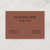 Musubi laat me genieten van mijn spammusubi visitekaartje (Achterkant)