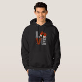 Musubi Love Sushi Chef Hawaiian Japans eten Hoodie (Voorkant volledig)