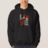 Musubi Love Sushi Chef Hawaiian Japans eten Hoodie (Voorkant)